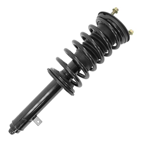 Detroit Axle - AWD 2pc Front Struts for 2007 2008 2009 2010 2011 Lexus GS350, 2006 GS300 Complete Ready Struts w/Coil Spring Replacement Suspension Strut Shock Assembly - size: 13443_13444/Pair