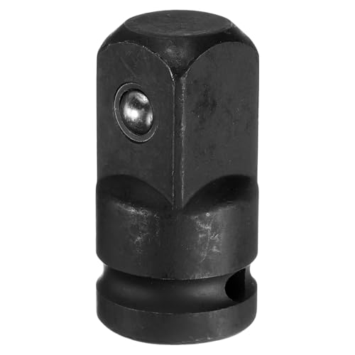 uxcell Impact Socket Adapter 1/2" CR-MO Steel Impact Adapter 1/2 to 3/4 for Impact Driver Air Impact Wrenches Ratchets