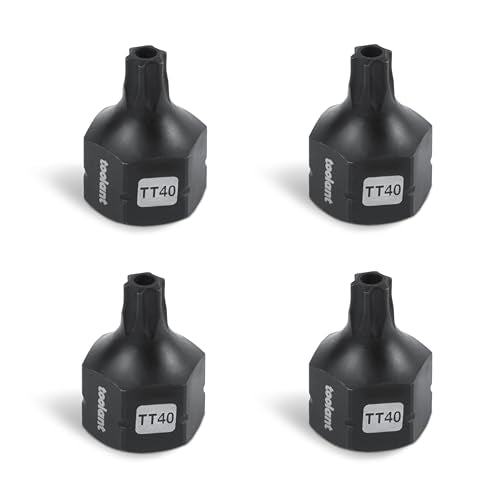 toolant 3/8" drive TT40 impact torx bit socket set 4PCS, Torx Drive, S2 Steel Air Drive Torx Socket set,Impact Grade，Anti-Roll Design - size: 3/8" drive - TT40 - 4 PCS
