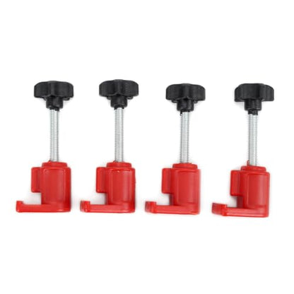 MOCA Car Dual Camshaft Clamp, 9 PCS Automobile Cam Engine Timing Sprocket Gear Locking Tool Kit, Camshaft Engine Timing Sprocket Gear Locking Tool Set, Cam Lock Tool Camshaft Sprocket Clamp Kit (Red)