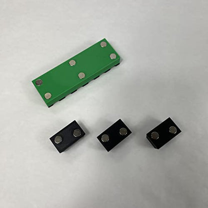 MagAttach Socket Extension Organizers (1/4", Green/Black) - color: Green/Black, size: 1/4"