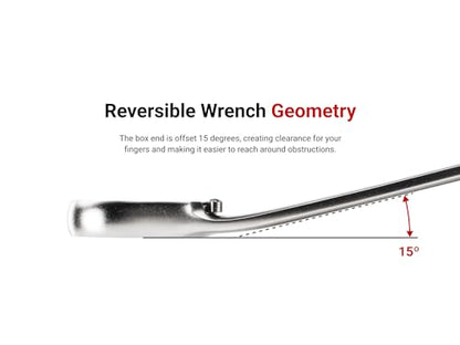 TEKTON 23 mm Reversible 12-Point Ratcheting Combination Wrench | WRC23423 - size: 23 mm, style: Metric