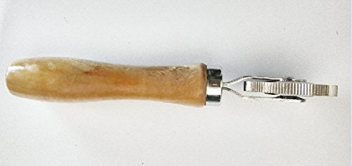 Wooden Handle Repair Patch YJ84025 1/4" Handle Stitcher 38×6mm Dia Roller Tool - size: YJ84025 1/4" Handle Stitcher 38×6mm