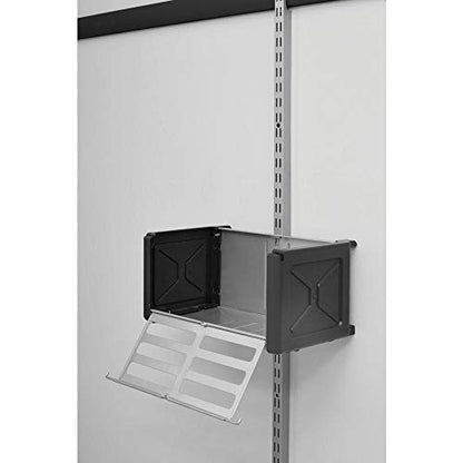 Rubbermaid FastTrack Rail Access Bin Garage Organization Bin for Sports Equipment/Gardening Supplies/Shed/Home/Garage/Item Storage - style: Storage Bin