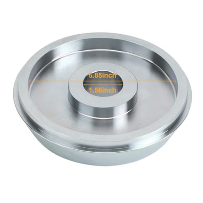 Wheel Balancer 6" - 7" Large Tapered Cone for F450 & F550 Trucks - Fits Accuturn, Bosch, CEMB, Coats, Corghi, FMC, Hofmann, Hunter, John Bean, Kwikway, Snap-On with 40mm Shaft-Sliver