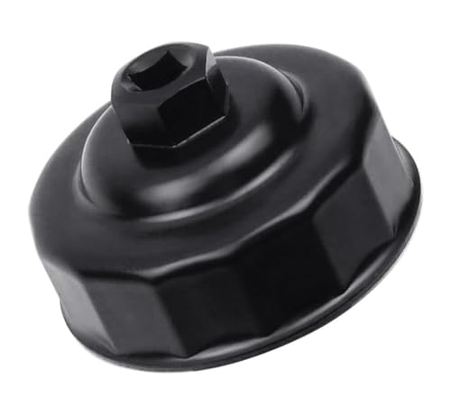 65mm 14 Flutes Oil Filter Wrench for Toyota,Lexus,RAV4,Camry,Tundra,Cruiser,Tacoma,Avalon,Highlander,Sienna,Scion,Prius,Corolla-Filter Removal Tool for 64mm-64.8mm Oil filter