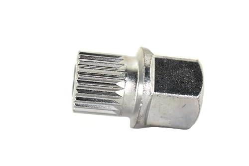 TEMO 40/23Pt Wheel Lock Nut Screw Removal Key Anti-Theft Lugnut Socket S3054 for BMW Vehicles - size: 40/23PT