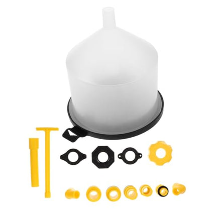 Alipis Radiator Bleeding Kit for Refilling Auto Coolant Flush Tool Radiator Funnel Set Car Repair Tool
