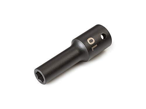 TEKTON 1/2 Inch Drive x 10 mm Deep 6-Point Impact Socket | SID23110 - size: 10 mm, style: Deep