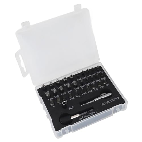 Screw Extractor Set, High Speed Steel Damaged Stripped Bolt Nuts Remover Tool Kit with Superior Grip for Automotive and DIY Repair