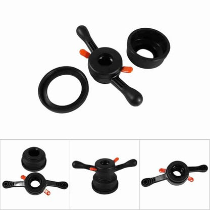 Tire Wheel Balancer Quick Release Hub Wing Nut for and Standard Wheel Balancing Machines with 36mm Thread Diameter and 3mm Pitch
