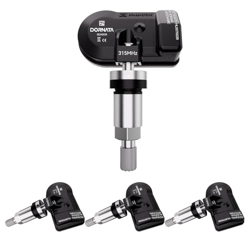 TPMS Sensor,315Mhz Pre-Programmed Ford Lincoln Tire Pressure Monitor System | Fit for 2019-2024 F150 F150 F350,Escape,Explorer,Ranger,Transit,Aviator,Corsair-Replace#JX7Z1A189C,ML3Z1A189B-set of 4 - size: 4PCS