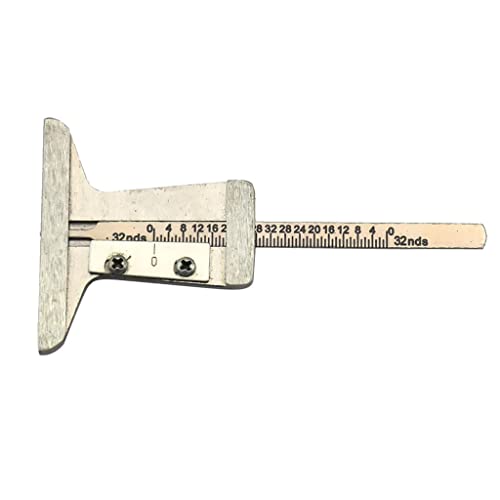 Car Truck Stainless Steel 0~32nds Tyre Tire Tread Depth Gauge Caliper Tire Tread Checker Measure Tool