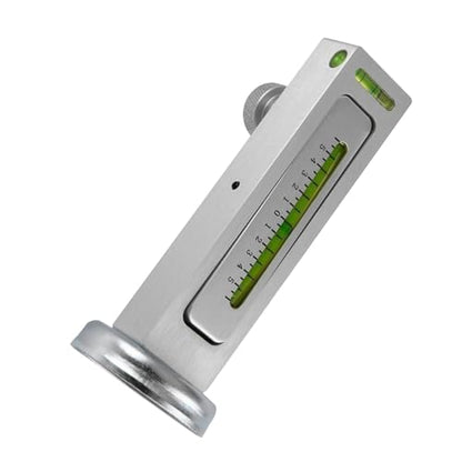 Premium Wheel Alignment Magnetic Gauge Tool Horizontal Angle Meter Camber Setting Aid Tool for Cars High Precision Positioning with Strong Magnetic Base Automotive Alignment Tool