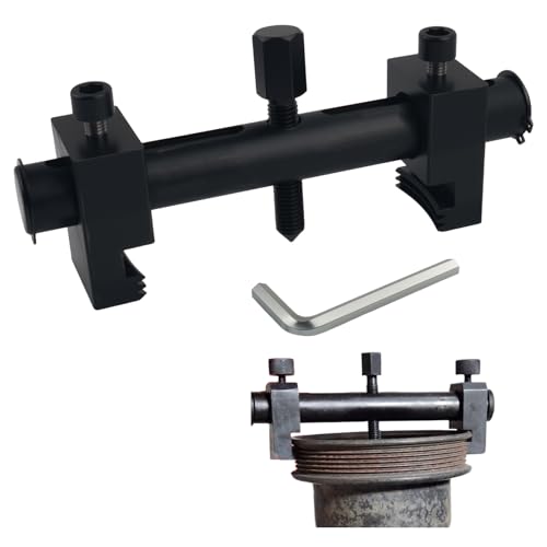 Pulley Puller Tool with 17mm Hexagonal Wrench,Crankshaft Pulley Removal Tool Suitable for 40-160mm Pulleys,Professional Crank Pulleys Removal Tools for Crankshafts,Water Pump
