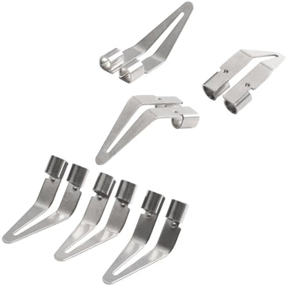 6 Pack Plastic Welder Smoothing Tip Head Plastic Welding Tips Scrapper for Plastic Welding Kit Car Bumper Repair Kit 2 in 1 Plastic Welder Soldering Gun with Dual Copper Tubes Hot Stapler