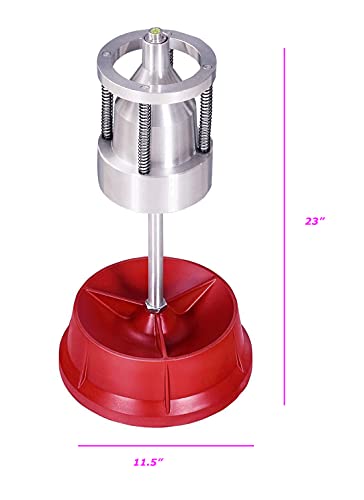 wonofa Wheel Tire Balancer Tire Balancer Changer Portable Car Truck Hubs Wheel Tire Bubble Balancer Heavy Duty Rim Suitable for DIY Home and Business Applications (Red) - color: Red