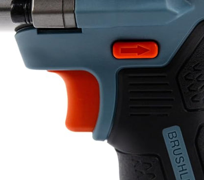 SENIX 1/2'' Cordless Impact Wrench, Compatible with X2 20 Volt Max* Battery, Brushless Motor, 750 ft-lbs Max Torque, 1800rpm Max, 3-Speed, with Belt Clip, Tool Only, Battery Not Included (PDWX2-M3-0) - style: 1/2'' Impact Wrench 1100ft-lbs Tool Only