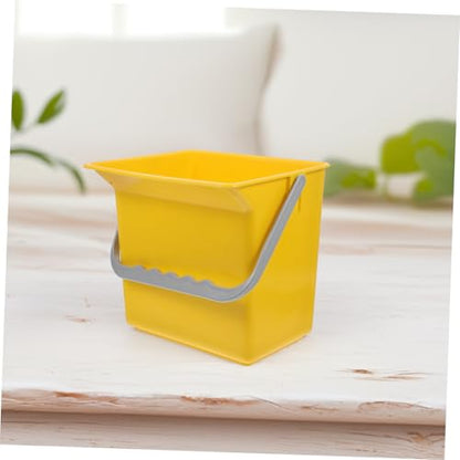 Hemobllo Large Capacity Plastic Bucket for Car Detailing Home Cleaning Handle Bucket Spout and Scale for Efficient Cleaning