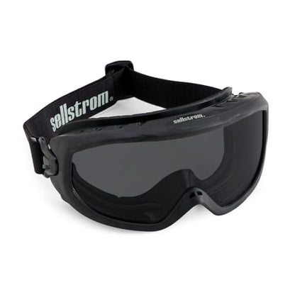 Sellstrom Odyssey II Wildland Fire Safety Goggles - Anti-Fog, Anti-Scratch Eye Protection Goggles for Men & Women - FR Strap, fits over Glasses, ANSI Z87.1 - style: Smoke Lens