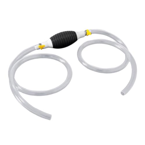 Alipis Siphon Hose Manual Fuel Transfer Pump Kit Hose for Cars Trucks and Boats Durable Construction for Gas Oil and Water Extraction