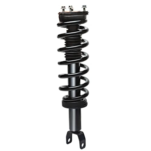 Detroit Axle - 4WD Suspension Kit for 09-10 Dodge Ram 1500, 11-18 Ram 1500, | Front Struts & Coil Spring Rear Shock Absorbers 2009 2010 2011 2012 2013 2014 2015 2016 2017 2018 Replacement - 4pc Set - size: 4AQ47498/ strut shock kit