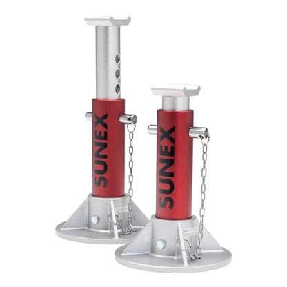 SUNEX TOOLS 1003AJ 3 Ton Aluminum Jack Stands