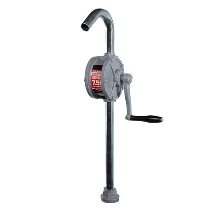 Fill-Rite SD62 Hand Fuel Transfer Pump, 7.5 Gallons per 100 Revolutions, 3/4" NPT Ports, 2" Bung Mount, Cast Iron Manual Pump with Aluminum Spout & Steel Suction Pipe - style: SD Rotary Pump