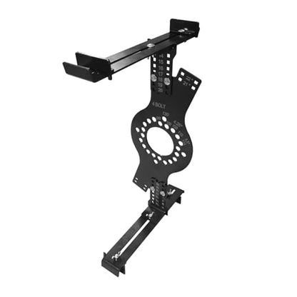 Wheel Fitment Simulator Tool, 14"-22" Tire Rim Size Measuring Mockup Tool | Wheel Offset Measuring Tool, 4 Lug Pattern - color: 4-Lug Pattern