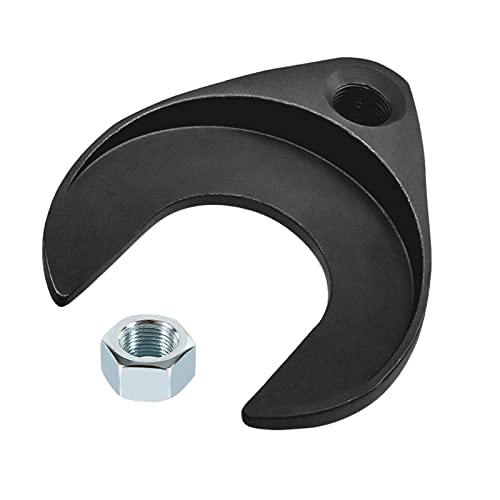 CV Axle Removal Tool 48mm with Nut,Front Wheel Drive Axle Pulley Attachment,CV Joint Slide Hammer Adapter,Front Wheel Drive Fork Joint Shaft,CV Axle Puller,Fits slide hammers with 5/8-inch x18 threads