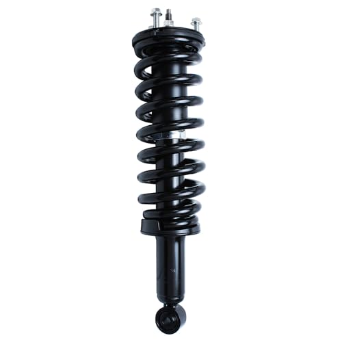 Detroit Axle - 2 Front Struts for 2001-2007 Toyota Sequoia Ready Complete Strut w/Coil Spring Assembly 2002 2003 2004 2005 2006 Replacement Suspension Strut Shock Assemblies - size: 171348L_171348R/PAIR