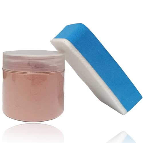 Cerium Oxide Glass Polishing Kit for Car Windows & Headlights – Removes Light Scratches, Wiper Marks, Water Spots and Oil Film – Restores Clarity