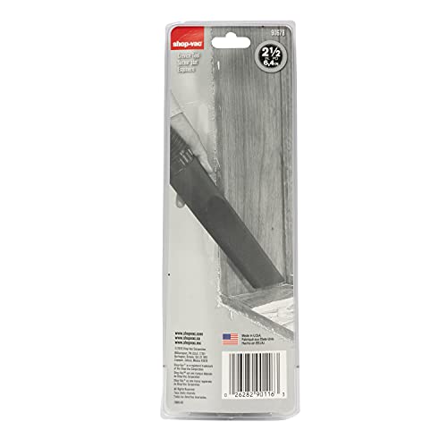 Shop-Vac 9067800 Crevice Tool, 2.5 Inch Diameter, Compatible with Shop-Vac Wet/Dry Vacuums, (1-Pack) - size: 2.5-Inch, style: Crevice Tool