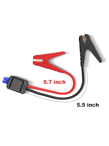 Jumper Cables for Car Battery Cable Wire Heat Resistant Smart Jump Clamp | Rvs & Charge Heavy Duty Vehicles Tools