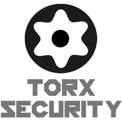 6" Long Torx Bit Set (12 Pack of Drill Bits with Case) Security Tamper Proof Star Design in T7, T8, T9, T10, T15, T20, T25 x 3, T27, T30, and T40 - style: Extra Long Torx Bits