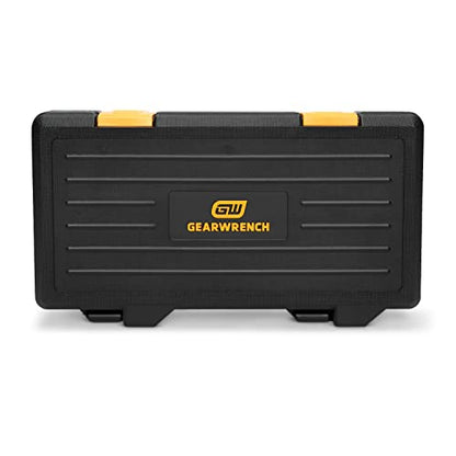 GEARWRENCH 51 Pc. 1/4 Inch Drive 6 Pt. 120XP Mechanics Tool Set, Standard & Deep, SAE/Metric - 80300P - size: 1/4"