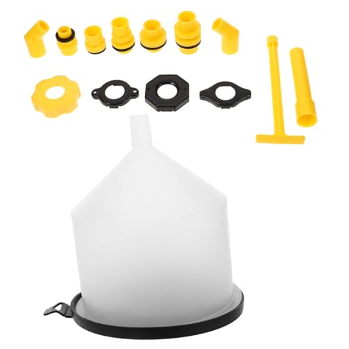 PRETYZOOM 1set Coolant Filling Kit Spill Radiator Funnel for Coolant Flush and Overflow Prevention Compatible Various Car Models