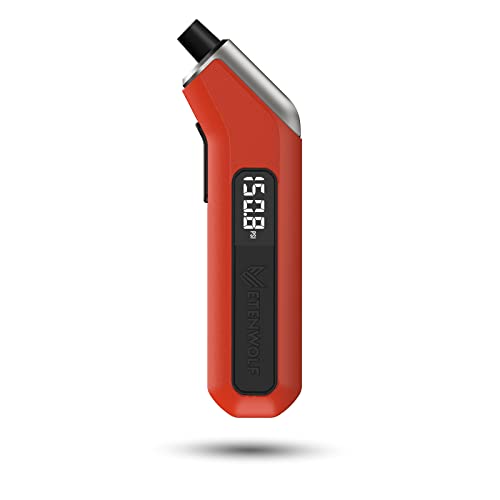 ETENWOLF T300 Digital Tire Pressure Gauge 3-200 PSI, Industrial Tire Gauge Calibrated to ANSI B40.7 Grade 2A(Plus-Minus 0.5%), Replaceable AAA Batteries (Vivid Orange) | with Replaceable AAA Batteries, Industrial Tire Gauge Calibrated to ANSI B40.7 Grade