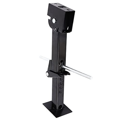 Telescoping Trailer Stabilizer Jacks 2 Pcs, 11.8"-17.7" Folding Trailer Stabilizer Stands, Supports up 1000lbs Each, 11.8" Long Bar/Crack Included - size: 11.8"-17.7"