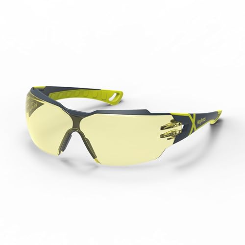 HexArmor MX300 Safety Glasses | Anti-Fog | ANSI Z87+ | 100% UV Protected - color: Amber