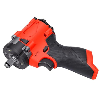 Brushless Electric Ratchet Wrench, 1/2 Inch Drive High Torque Tool, 300Nm Cordless Wrench for Automotive Repair, Construction, Heavy Duty Bolt Removal