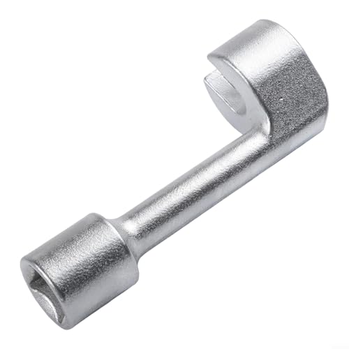 Diesel Fuel Line Socket Set 1/2 Drive Flare Nut Wrench for Automotive Tube Pipe Repair, Open End Ring Sizes 12 14 16 17 18 19mm, Metal Hand Tool(19mm) - color: 19mm