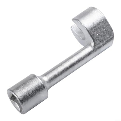 Diesel Fuel Line Socket Set 1/2 Drive Flare Nut Wrench for Automotive Tube Pipe Repair, Open End Ring Sizes 12 14 16 17 18 19mm, Metal Hand Tool(19mm) - color: 19mm