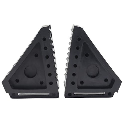 A20014 Arcan Solid Rubber Wheel Chocks