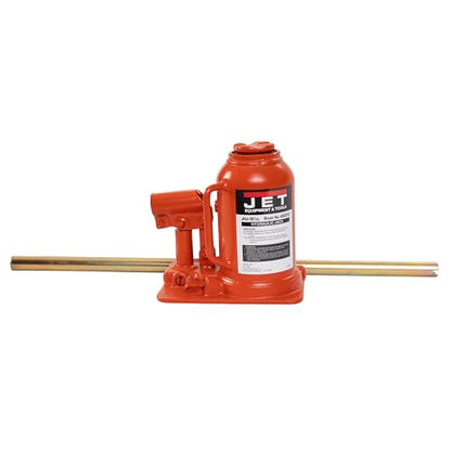 JET 12.5-Ton Low-Profile Hydraulic Bottle Jack w/ Handle (JHJ-12-1/2L) - size: 12-1/2 Ton