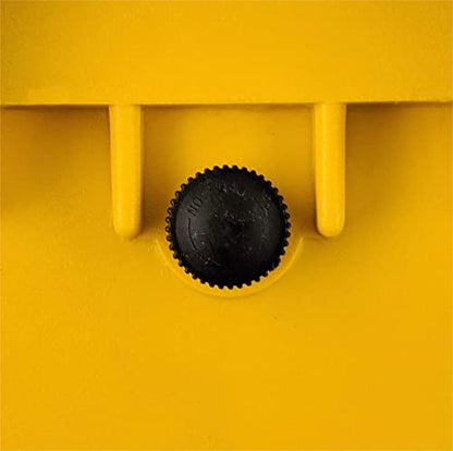 multicomp PRO Weatherproof Equipment Case, made of Polypropylene Plastic, Black with Foam Insert (16.5" X 13" X 7" (L x W x H) YELLOW) - size: 16.5" X 13" X 7" (L x W x H) (YELLOW)