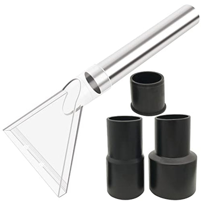 Universal Compatible with All Shop Vacs Extractor Attachment with 2-1/2" & 1-7/8" & 1-1/4" Three Adapters Auto Detailing Vacuum Head Extraction Accessory for Upholstery & Carpet Cleaning - size: Large