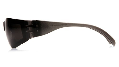 Pyramex Intruder Safety Eyewear Clear Frame Full Foam Padding Clear Anti-Fog Lens - color: Gray Anti-fog Lens/ Clear Frame, style: Full Foam Padding