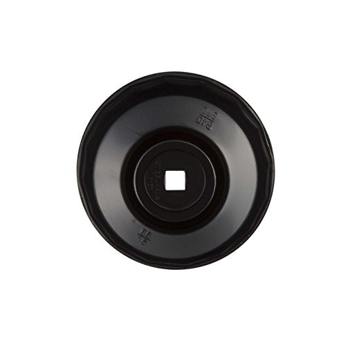 Steelman Low Profile Oil Filter Cap Wrench Socket 86mm x 16 Flute, ⅜-inch Drive, Heavy Duty Chrome Vanadium Steel - size: 86 Millimeter x 16 Flute