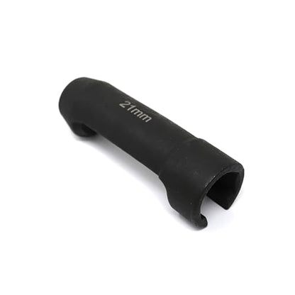CTA Tools 8857 10 Pc. Flare Nut Socket Set - Ideal for EGT & Fuel Lines, Line Wrench Set for Injector & Exhaust Gas Temperature Sensors, Flare Nut Wrench with Open Hex Body, Straight & Offset Options